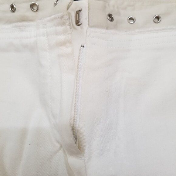 BCBG Brand culotte pants in white, size 2 - Picture 3 of 11